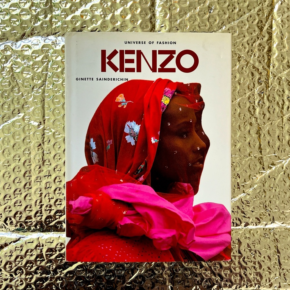 KENZO • RIZZOLI • 1999 HARDCOVER FASHION COFFEE TABLE BOOK *RARE*